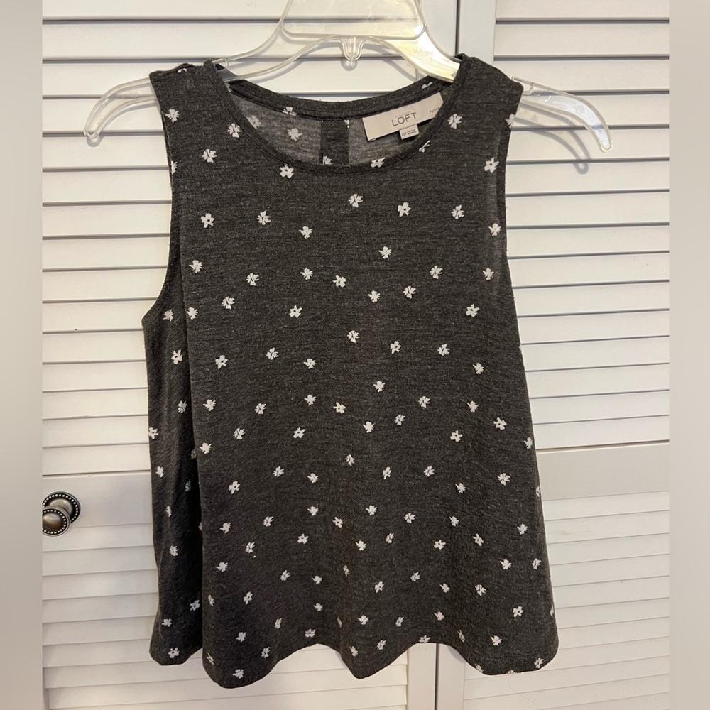 Loft swing top, grey. XS petite